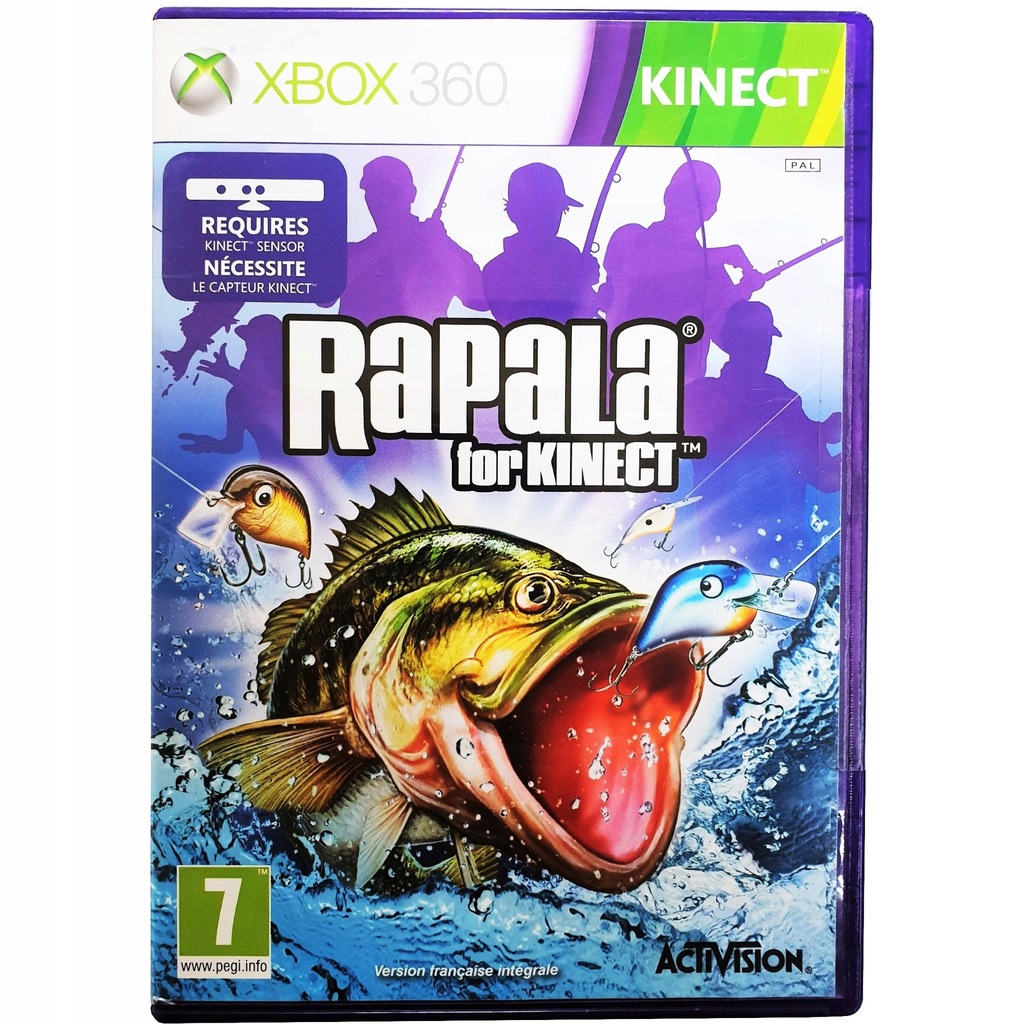 Rapala For Kinect Lowienie Ryb Fishing Xbox 360 9125748253 Oficjalne Archiwum Allegro