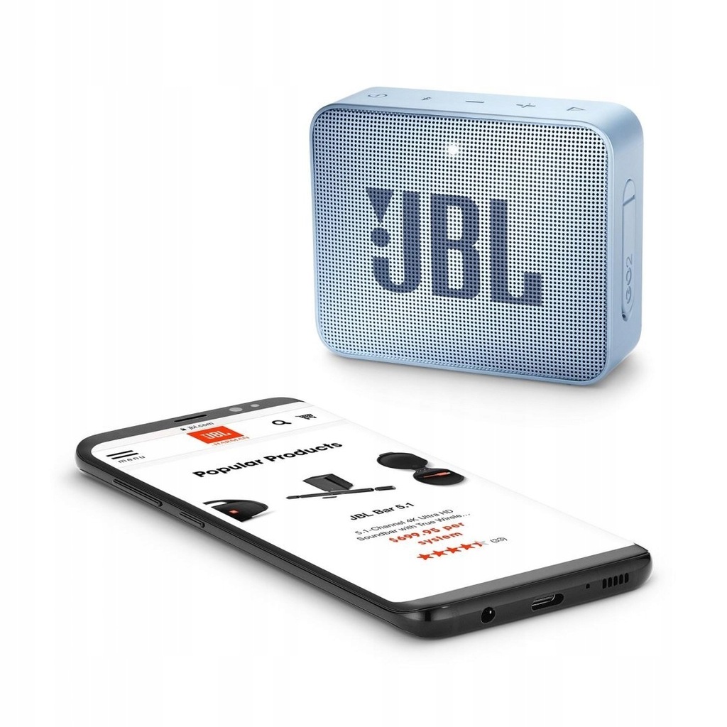 Głośnik bluetooth JBL Go 2 Jasnoniebieski (kolor n