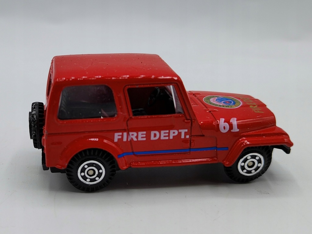 Straż Pożarna, FIRE DEPT 61, Jeep Willis, model
