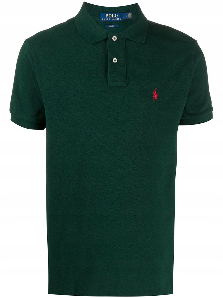 RALPH LAUREN ZIELONY KOSZULKI POLO 2XL INT