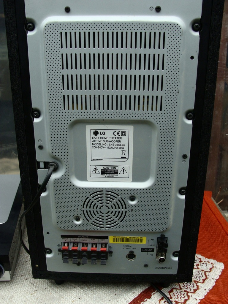 SUBWOOFER LG MODEL. LHS36SE5A 9417828324 oficjalne archiwum Allegro