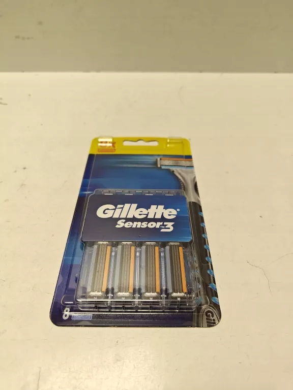 GILLETTE BLUE 3 SENSOR3 WKŁADY OSTRZA 8 SZT