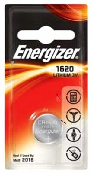 *BATERIA GUZIKOWA LITOWA MINI ENERGIZER ECR1620