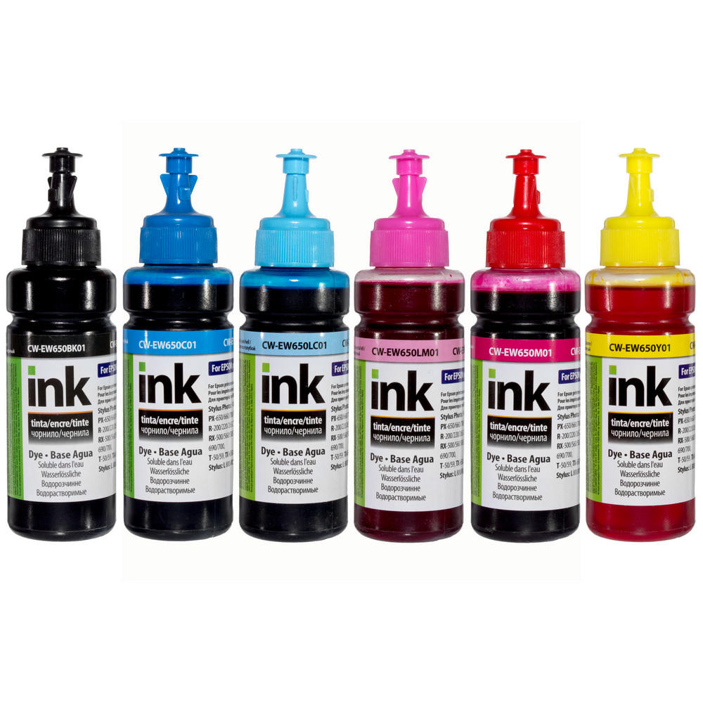 ColorWay Tusz Do Epson 1400 1410 1500W 6x100 ml