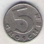 Austria 5 gr.1931
