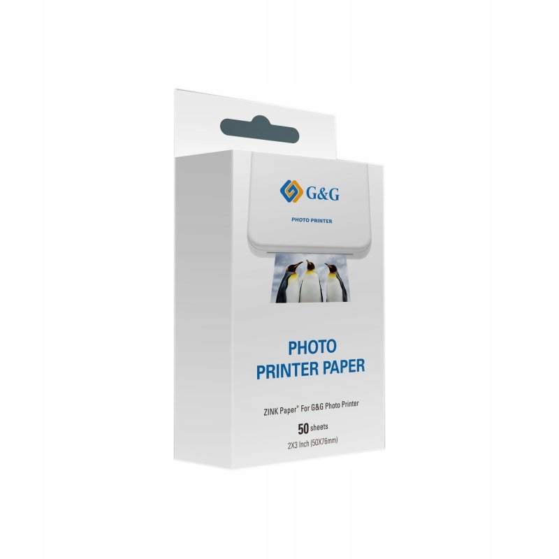 Papier fotograficzny ZINK GG-ZP023-50 do drukarek