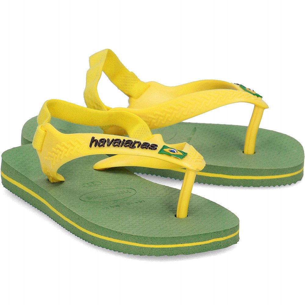 HAVAIANAS Brasil Logo Zielone R.22