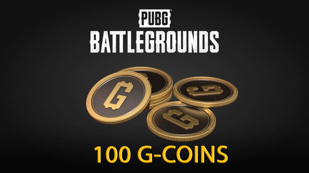 PUBG: Battlegrounds 100 G-Coins Klucz Oficjalnie| PC