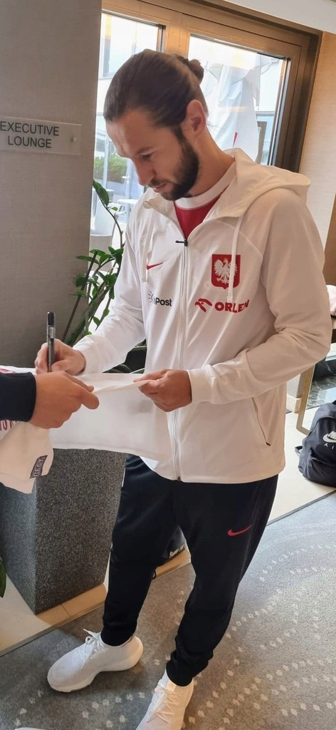 Krychowiak - Polska - koszulka z autografem (pol)