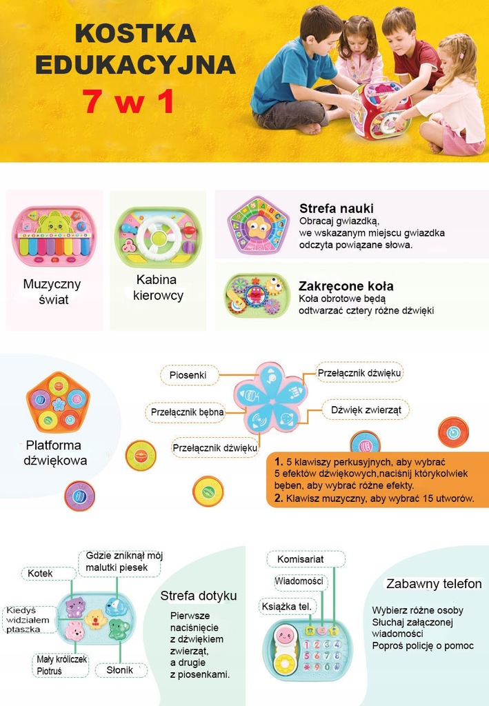 Купить ИНТЕРАКТИВНЫЙ ОБРАЗОВАТЕЛЬНЫЙ КУБ MIRIC BABY 1-4л 7в1: отзывы, фото, характеристики в интерне-магазине Aredi.ru