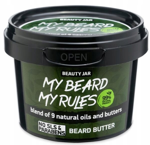 BEAUTY JAR MY BEARD MY RULES MASŁO DO BRODY