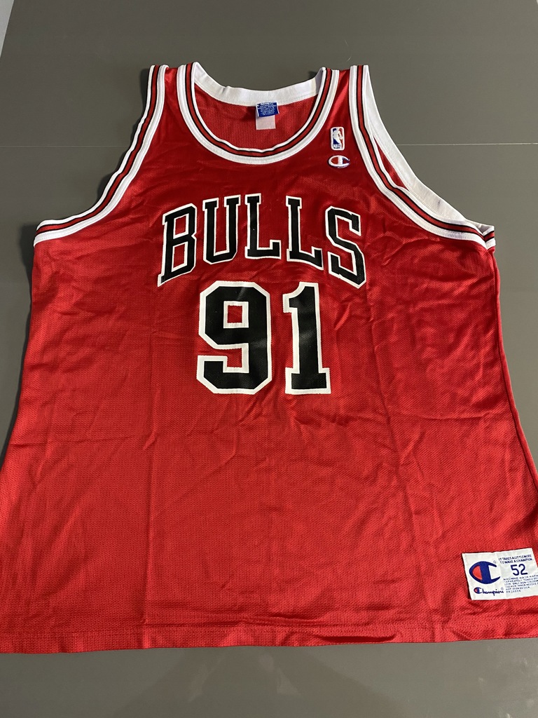 jersey Rodman Chicago Bulls Champion