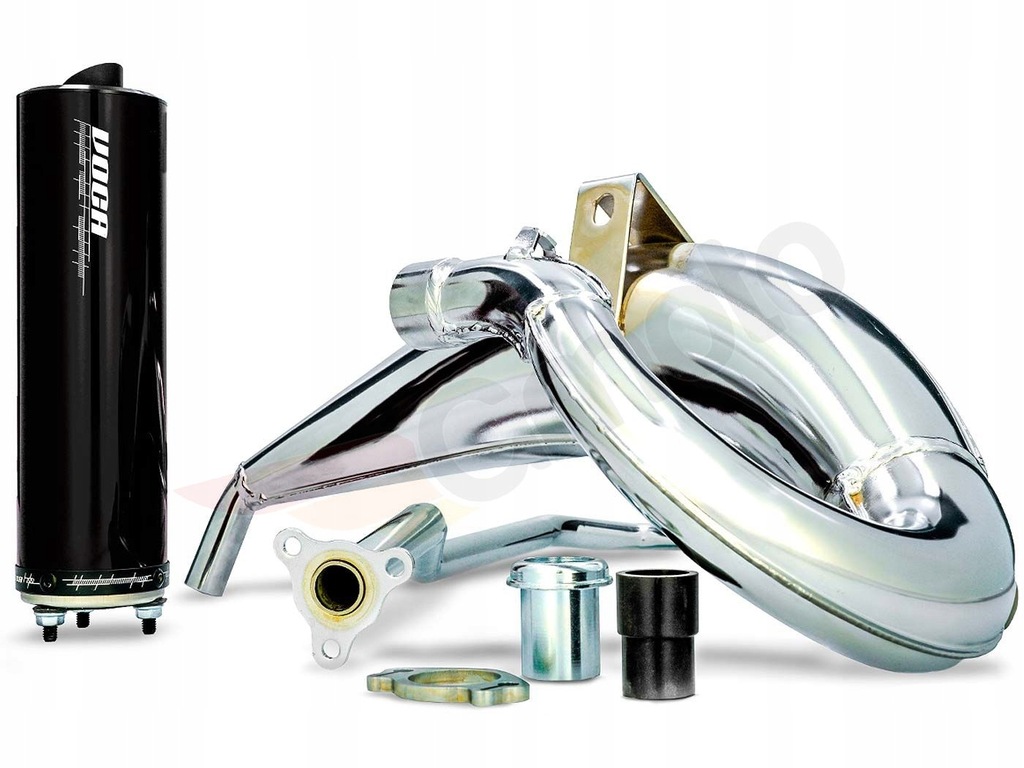 Wydech Voca Cross chrom 50/70 RX SX Senda