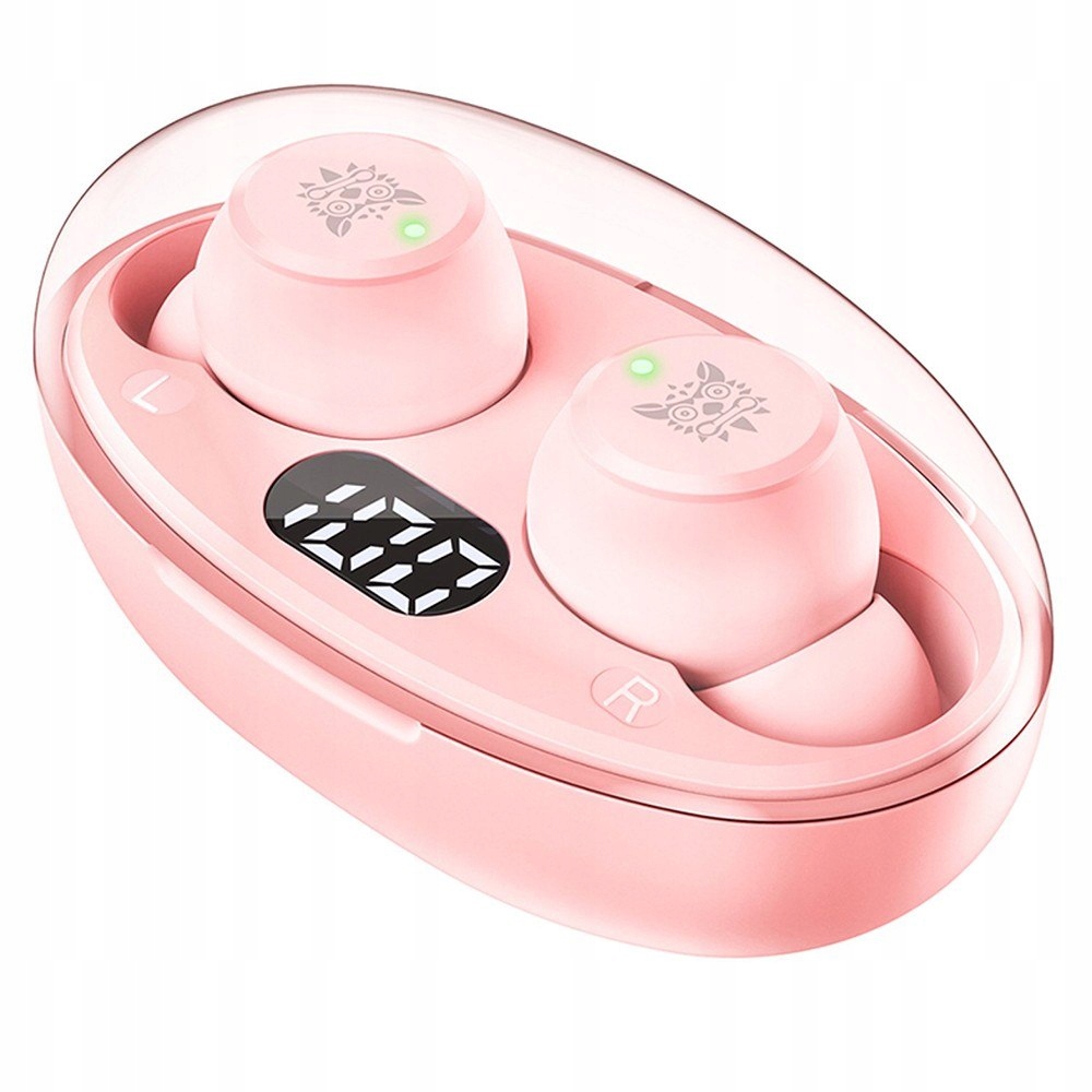 Słuchawki douszne gamingowe T305 różowe Onikuma