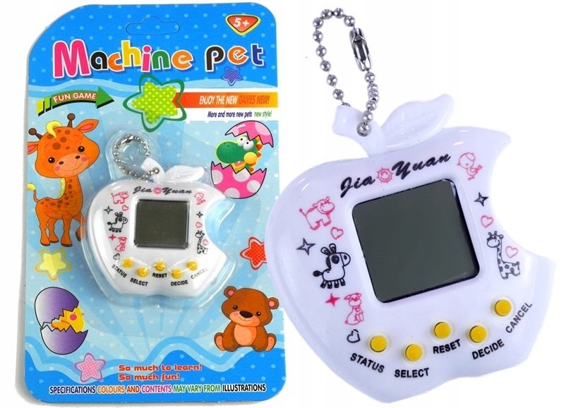 Zwierzątko Elektroniczne Tamagotchi Kultowe Białe