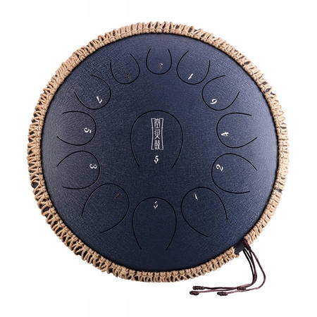 Round tongue drum 14" 13 ton Hluru TY13-14-Navy Blue