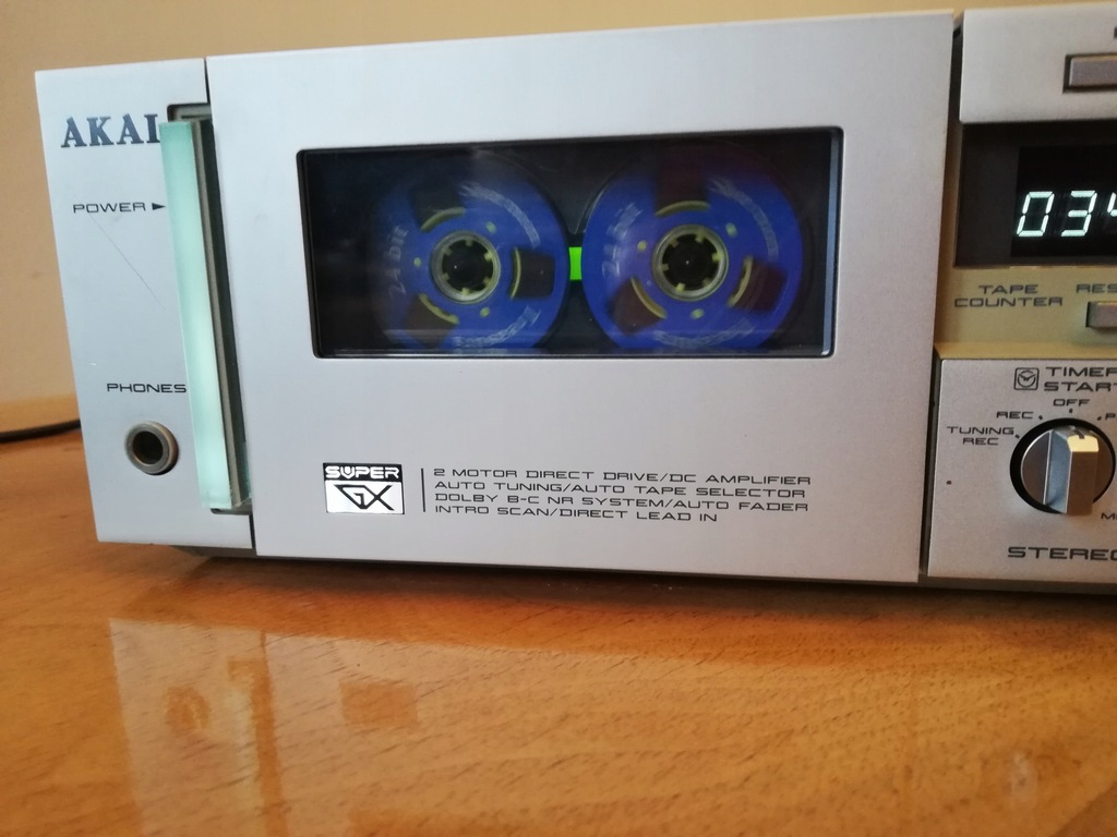 AKAI カセットデッキ　GX-F51 AKAI GX-F51の仕様 アカイ/赤井