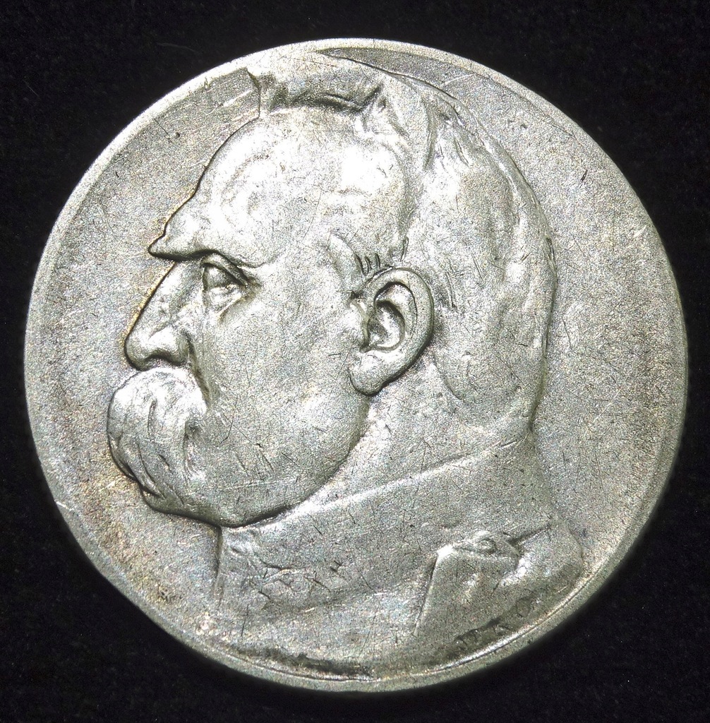 5 zł Piłsudski 1934 srebro II RP oryginał