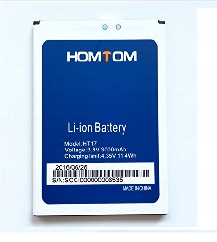 BATERIA DO HOMTOM HT17 / HT17 PRO POJEMNOŚĆ BATERII 3000MAH