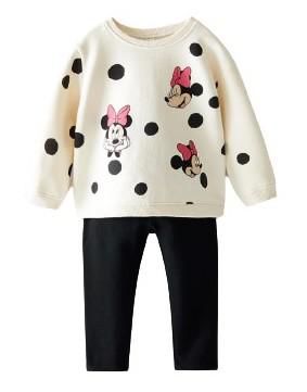 09W143 ZARA BABY__MJ7 KOMPLET MINNIE MOUSE__98