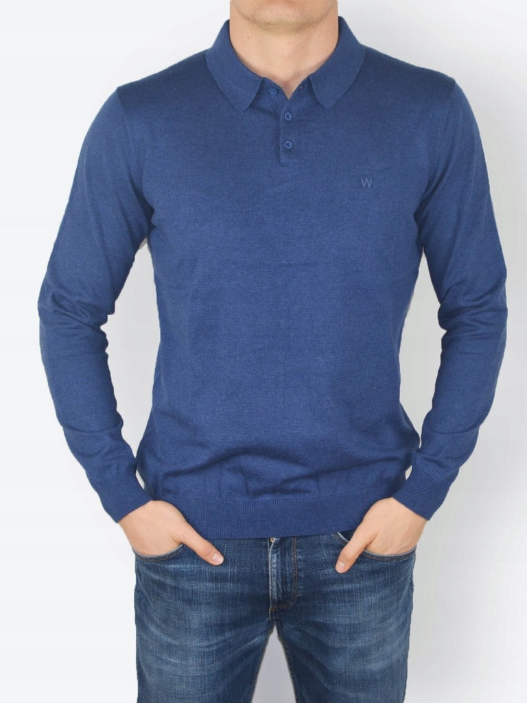 Męski Sweter Polo Wrangler 8B32PX5H L