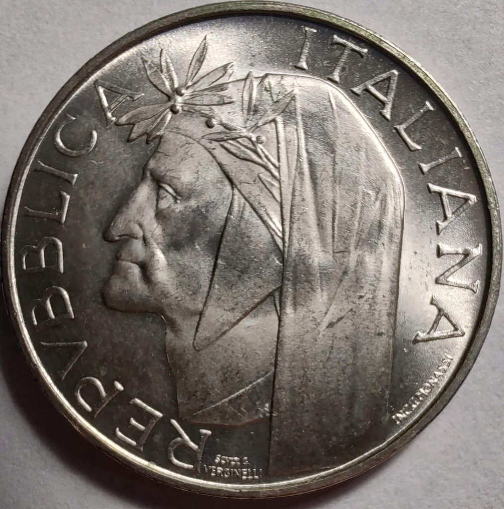 1353 - Włochy 500 lirów, 1965 ag