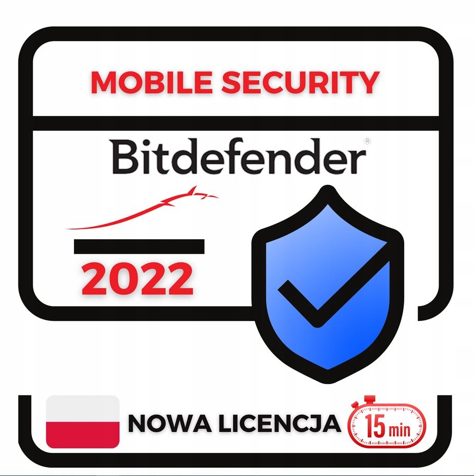 Bitdefender Antywirus Mobile Android PL 2022 1 rok