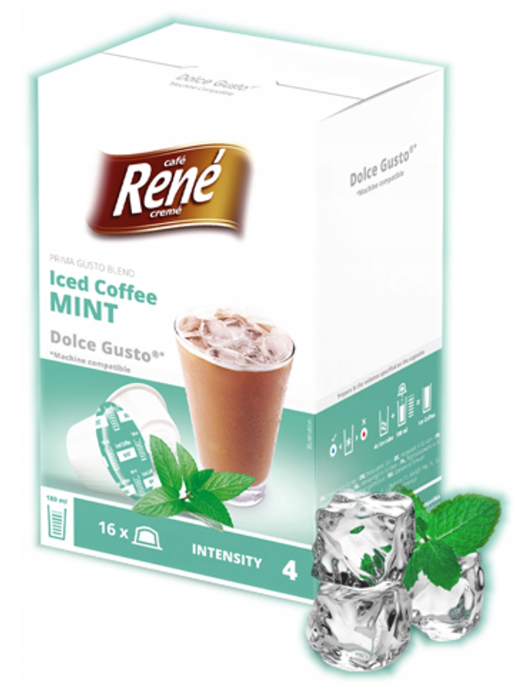 Kapsułki Rene DOLCE GUSTO Iced Coffe Mint 16 kaps