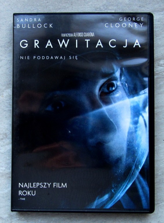 GRAWITACJA * SANDRA BULLOCK GEORGE CLOONEY * DVD