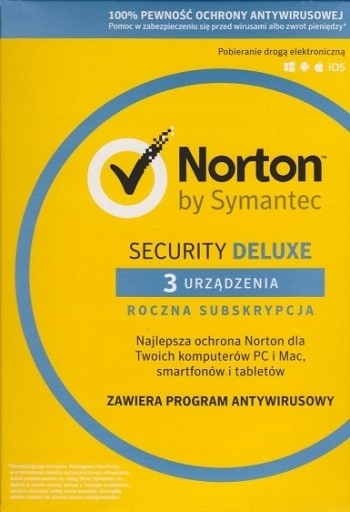 NORTON SECURITY DELUXE 3.0 PL 1 USER 1 ROK