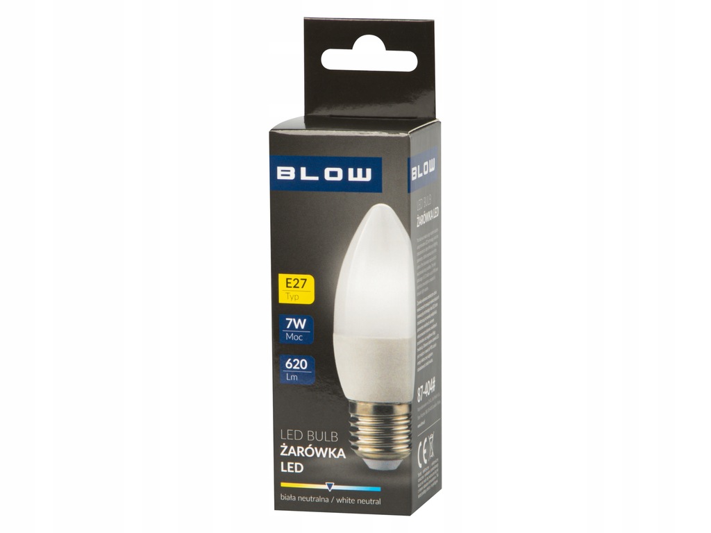 Купить 10 светодиодных ламп ECO E27 7 Вт=60 Вт, белая свеча НАБОР: отзывы, фото, характеристики в интерне-магазине Aredi.ru