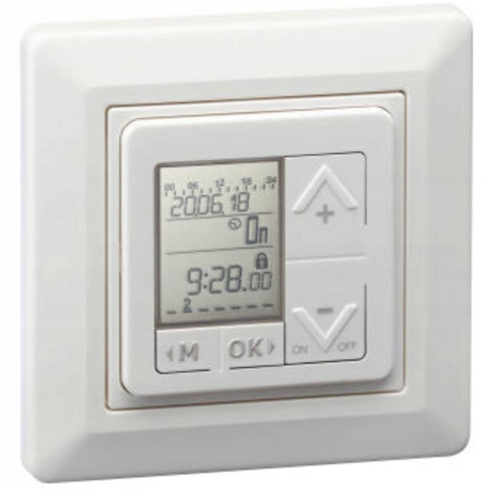 Wyłącznik pojedynczy Czasowy Paladin biały 01347