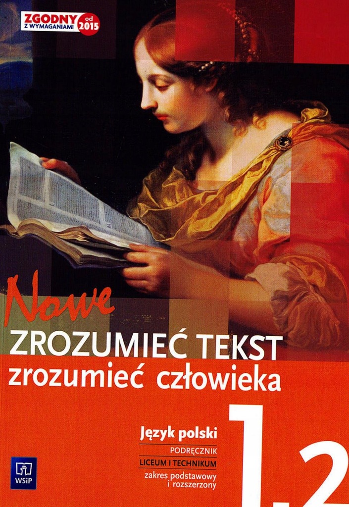 NOWE Zrozumieć tekst 1.2 j. polski podręcznik WSiP