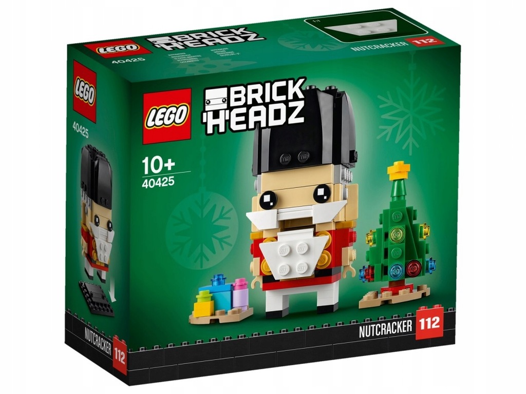 LEGO Klocki BrickHeadz 40425 Dziadek do orzechów