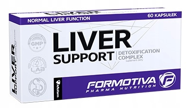 Formotiva Liver Support zdrowa wątroba 60 kapsułek