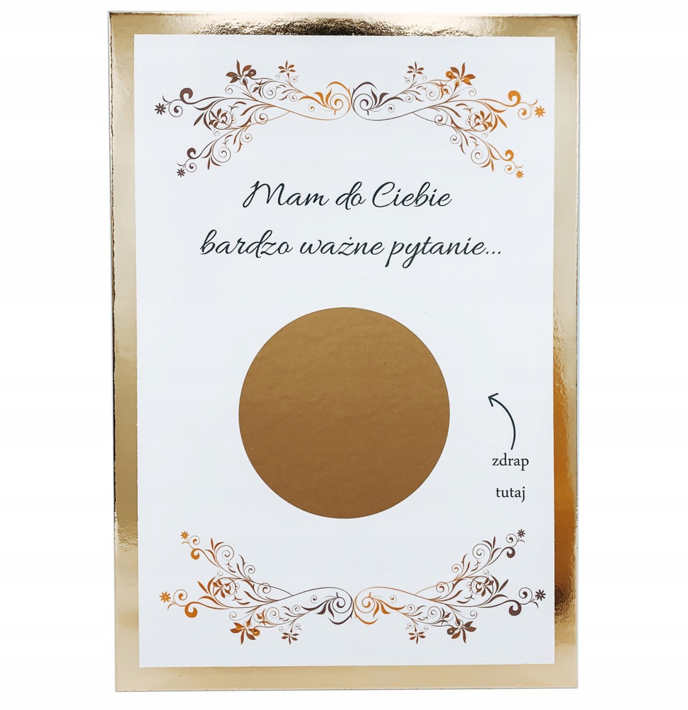 ZDRAPKA PROŚBA O ŚWIADKOWANIE Czy zostaniesz moją Świadkową? PYTANIE