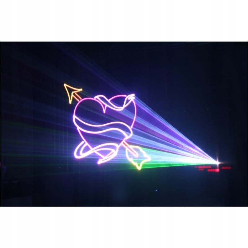 EVOLIGHTS LASER PRO RGB 3W Pokaz Laserowy animacje