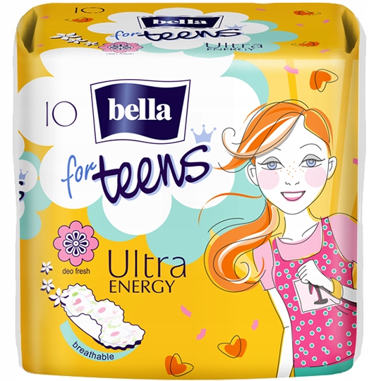 Podpaski dla nastolatek Bella for teens energy 10