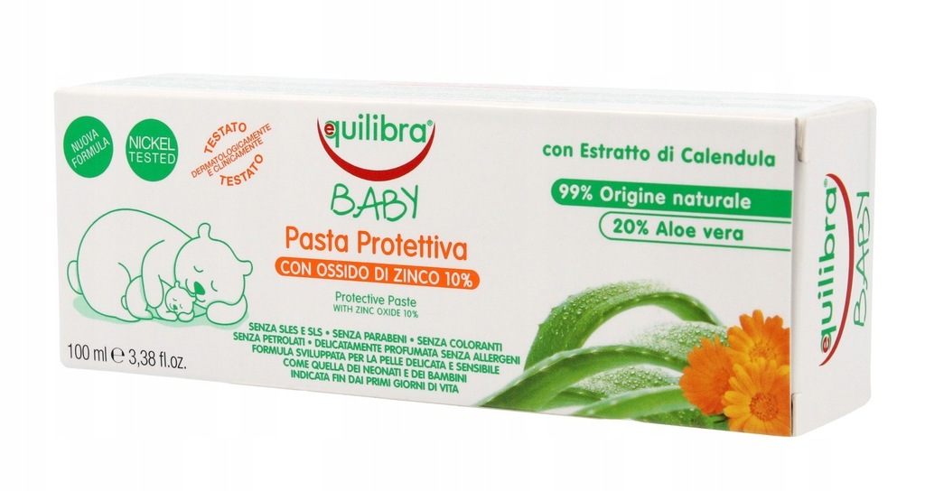 Equilibra Baby Pasta ochronna do zębów dla dzieci