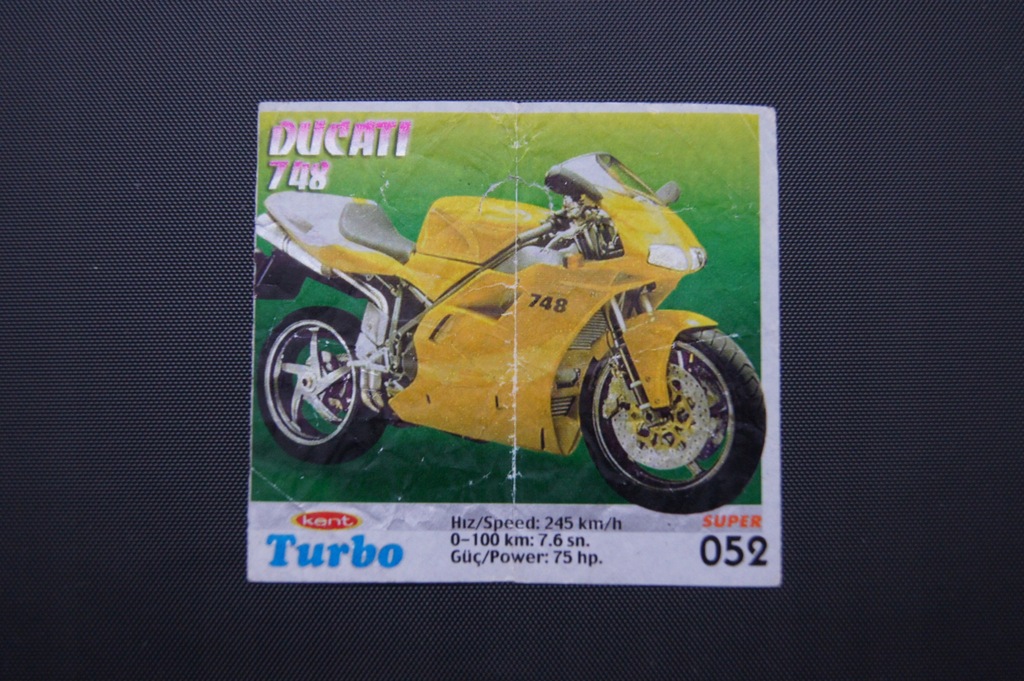 Obrazek z gumy Turbo 2003 Super 1-99 TUR nr 52