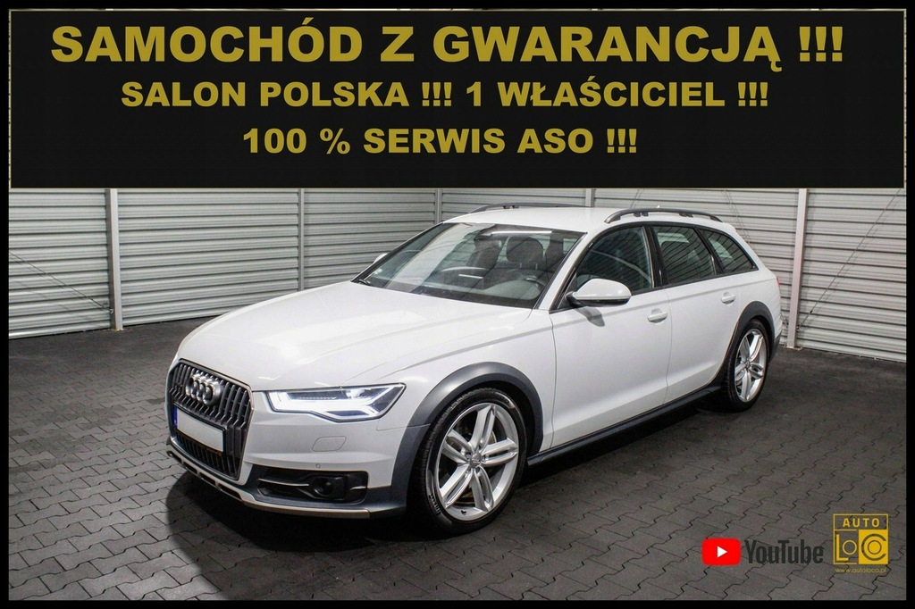 Audi A6 Allroad FULL OPCJA + Salon POLSKA + 1