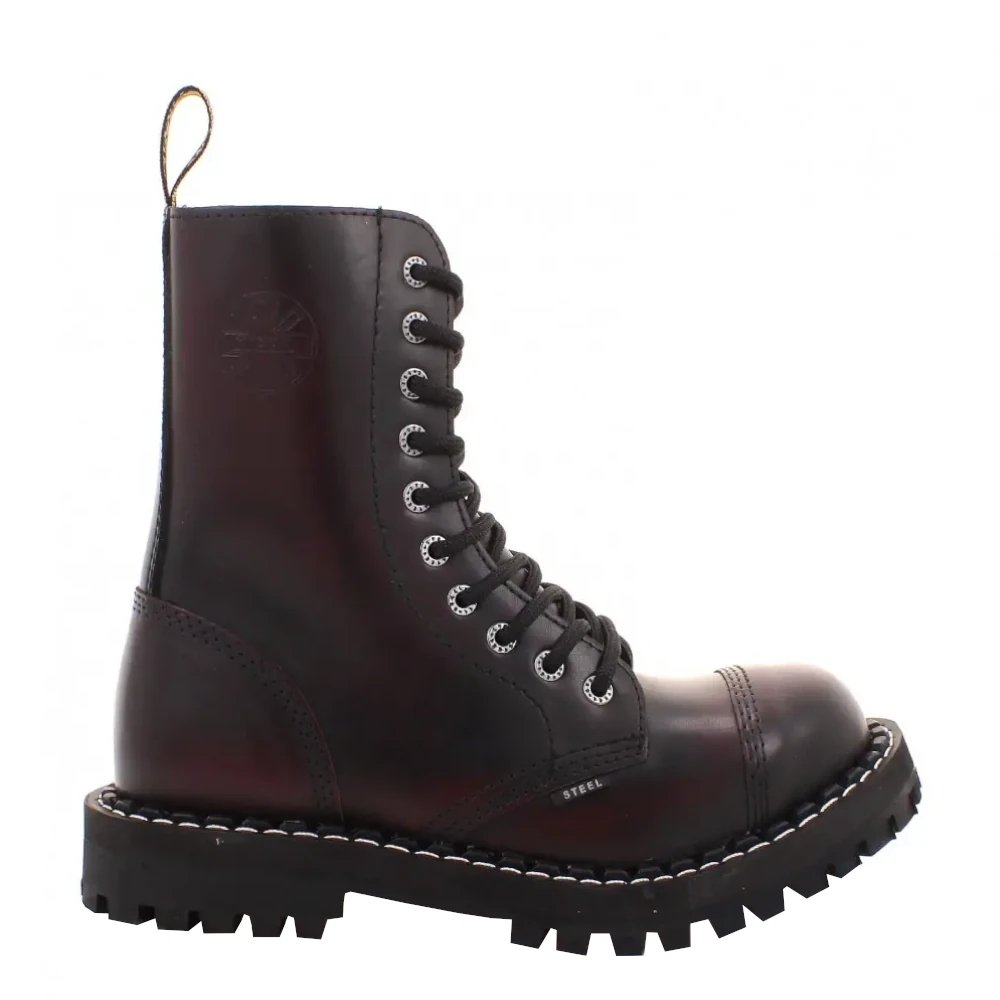 Glany Steel 105/106 bordowe Roz.44