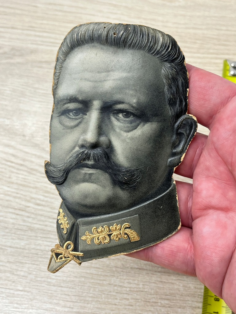 Odznaka plakieta tekturowa Hindenburg 1934