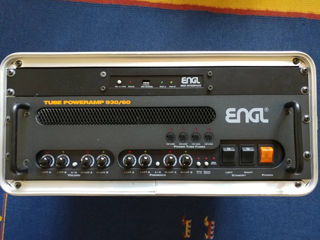 Końcówka mocy ENGL 930/60 + moduł MIDI +case