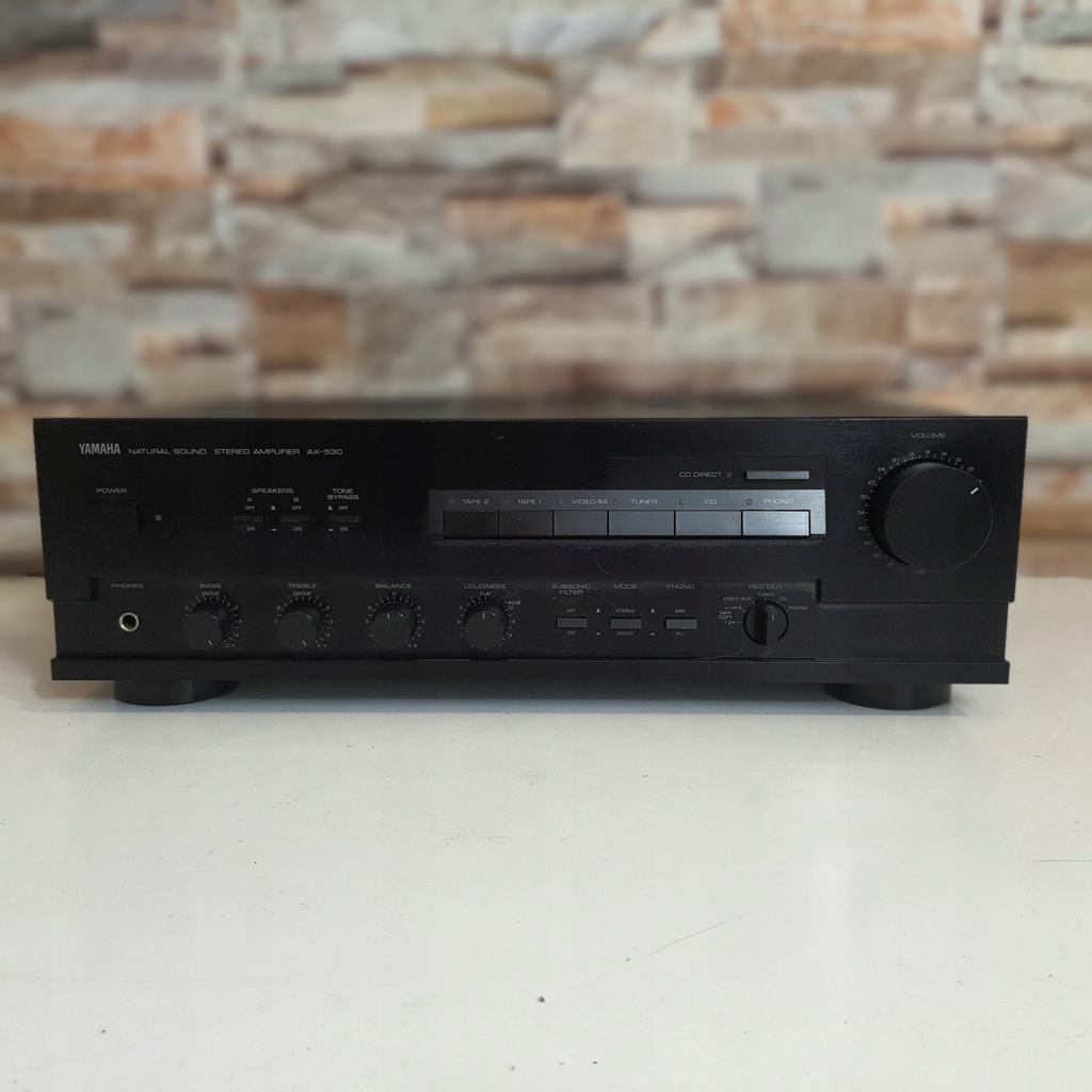 Wzmacniacz Yamaha AX-530 - 12996988550 - oficjalne archiwum Allegro