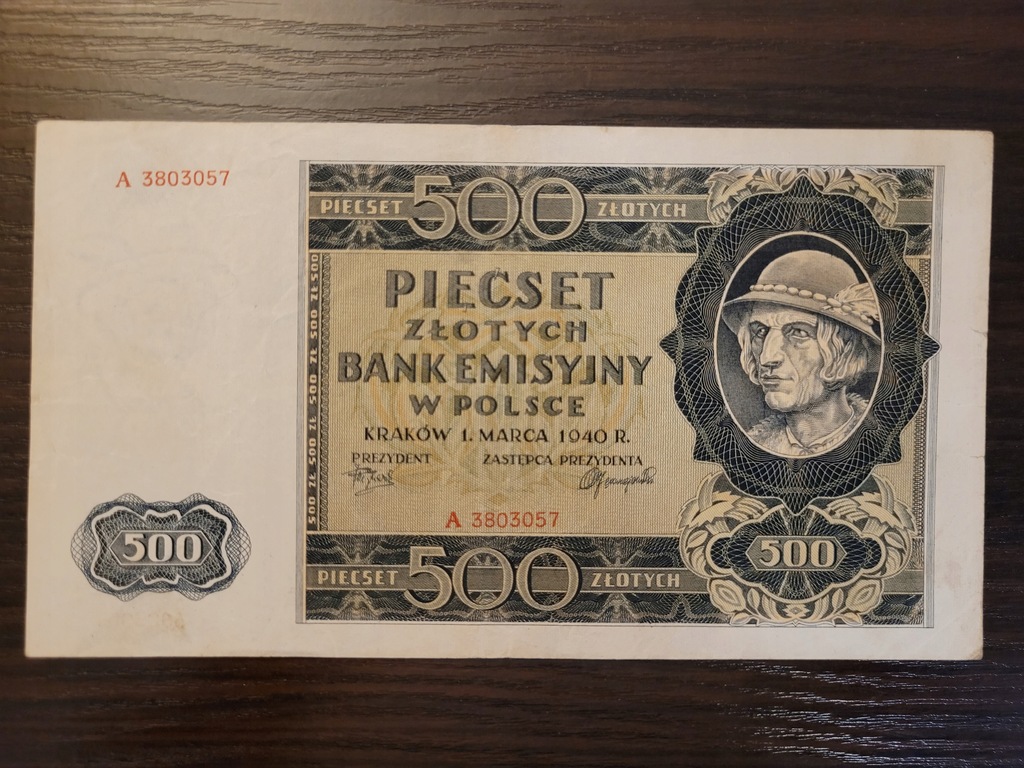 500 złoty Góral 1940 polecam