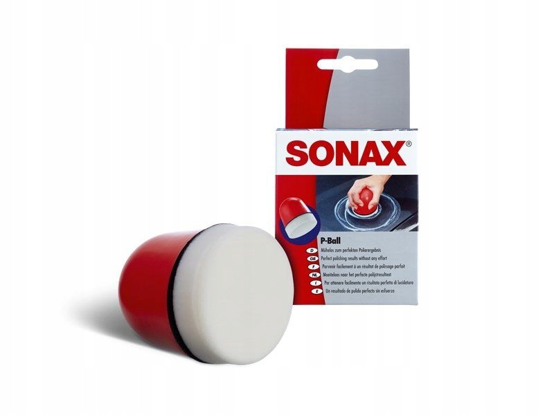 Sonax P-Ball Uchwyt z gąbką polerską Aplikator