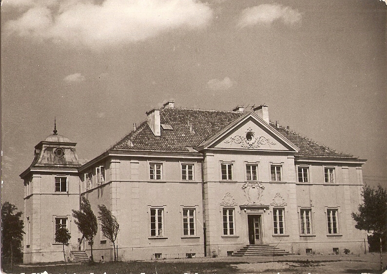 WOLA RASZTOWSKA - PAŁAC - SZKOŁA - 1960R