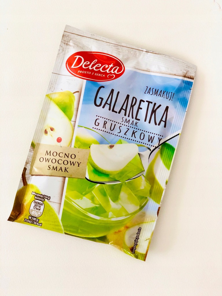 Galaretka Smak Gruszkowy Delecta 75g