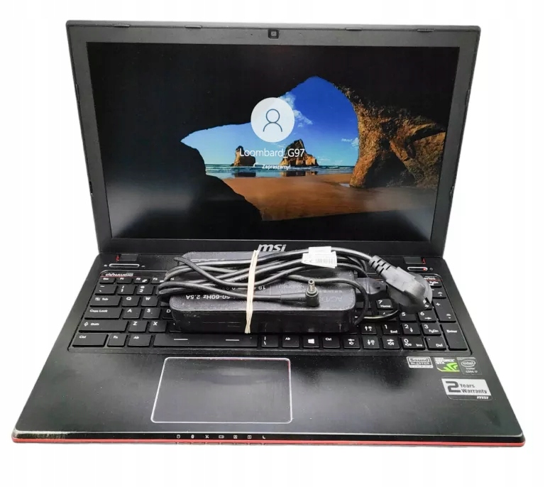 LAPTOP MSI GE60-2PE APACHE PRO